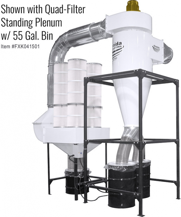 20HP Direct Drive Cyclone Dust Collector