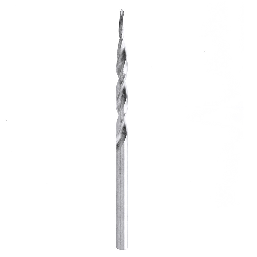 630-268 High Speed Steel (HSS) M2 DIN 338 Fully Ground Taper Point 9/64 Dia. x 1-11/16 x 2-15/16 Long Drill