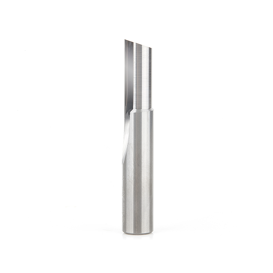 43539 Solid Carbide Single ‘O’ Flute Straight Grind Aluminum Cutting 1/2 Dia x 1 x 1/2 Inch Shank