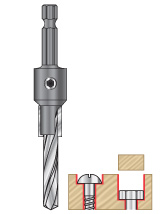 Carbide Tipped Counterbore Bits