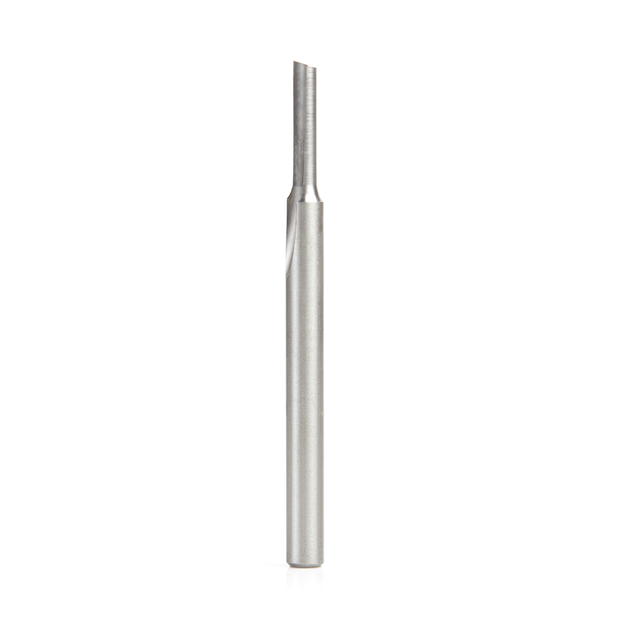 HSS1503 HSS Single Straight ‘O’ Flute Plastic Cutting 3/16 Dia x 3/4 x 1/4 Inch Shank