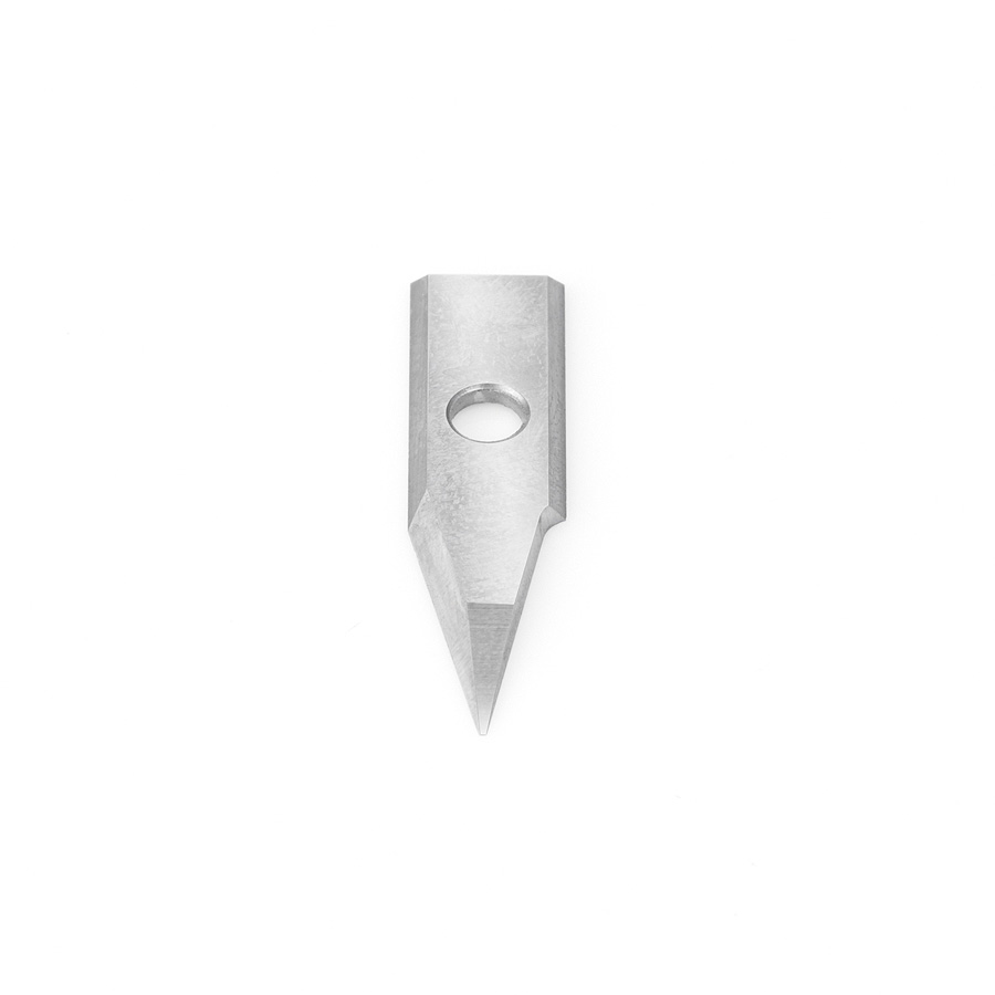 RCK-363 Solid Carbide Insert 30 Deg x 0.030 Inch V Tip Width Engraving Knife for In-Groove System