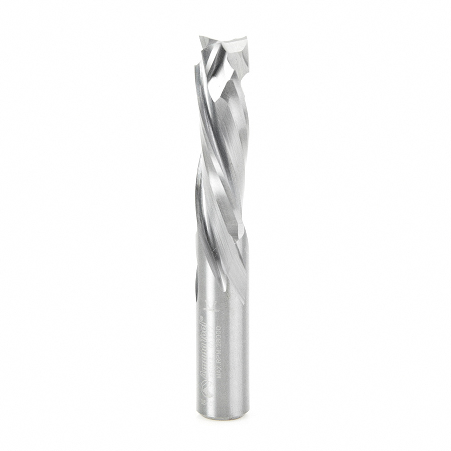 46014 CNC Solid Carbide Compression Spiral 3 Flute x 1/2 Dia x 1-5/8 x 1/2 Inch Shank