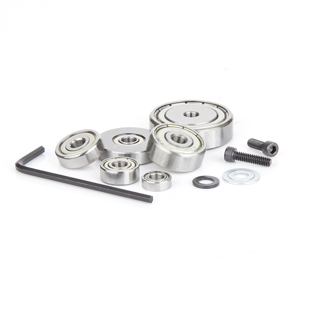 6000 Complete Replacement Kit for Multi-Rabbet with Ball Bearing Guide 1/8   1/4   5/16   3/8   7/16 and 1/2