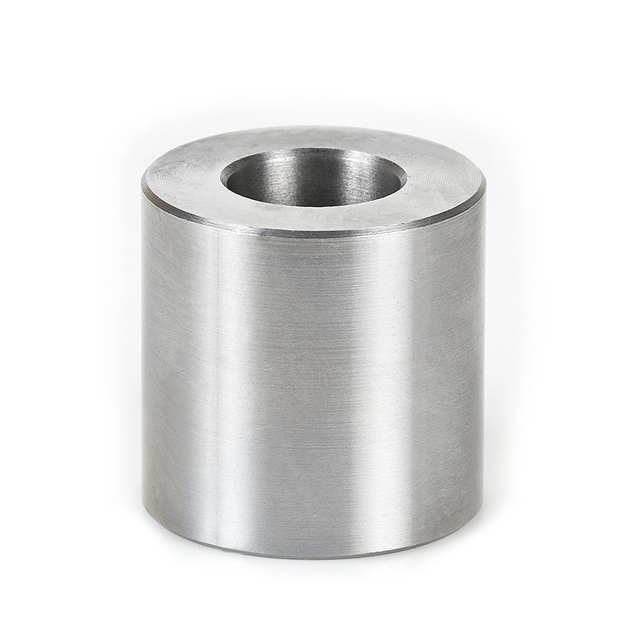 67224 High Precision Industrial Steel Spacer (Sleeve Bushings) 1 Dia x 1 Height for 1/2 Spindles