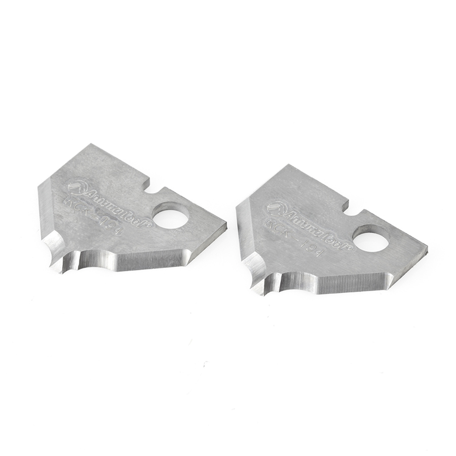 RCK-194 Pair of CNC Insert Knives 7.5 x 12 x 1.5mm for Multi Profile RC-2454