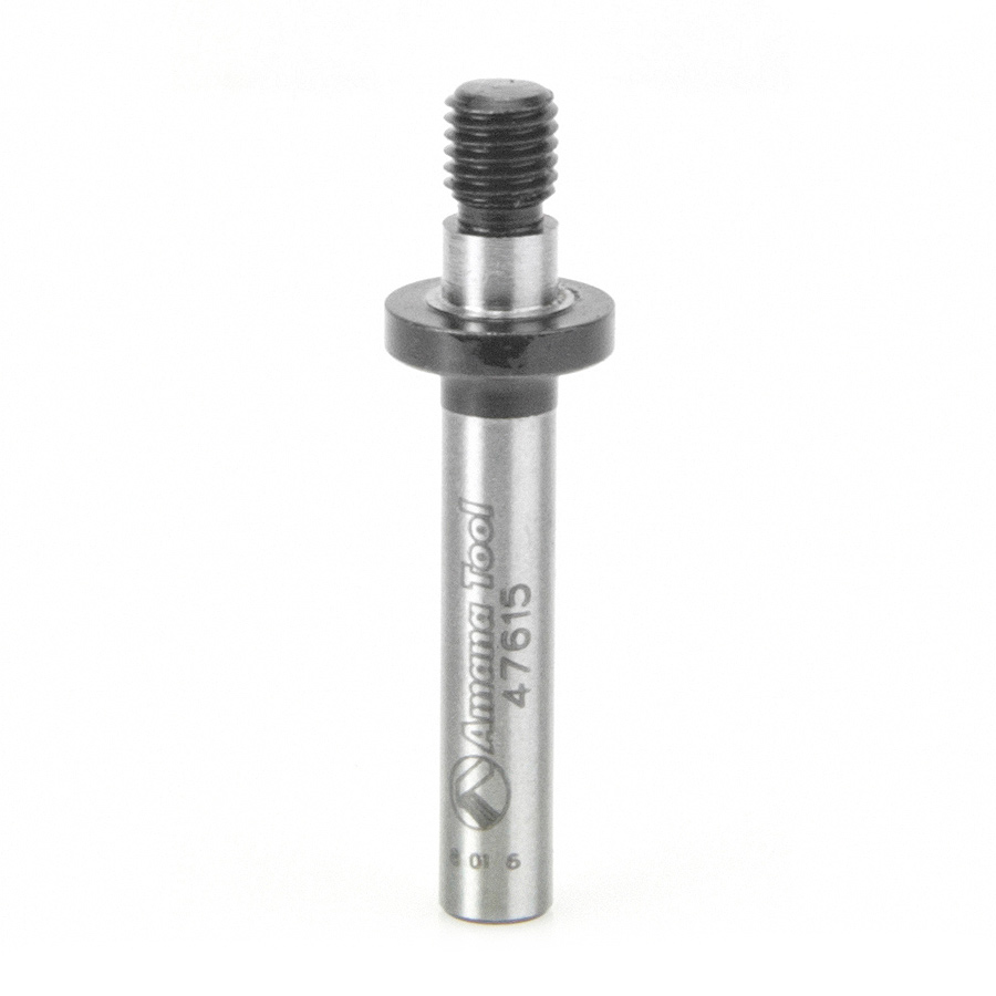 47615 Threaded Arbor for Screw Type Mortising Cutters 1/4-28 NF Dia x 15/32 Height x 1/4 Inch Shank