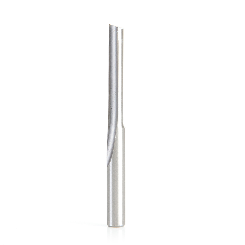 HSS1508 HSS Single Straight ‘O’ Flute Plastic Cutting 1/4 Dia x 1-1/4 x 1/4 Inch Shank