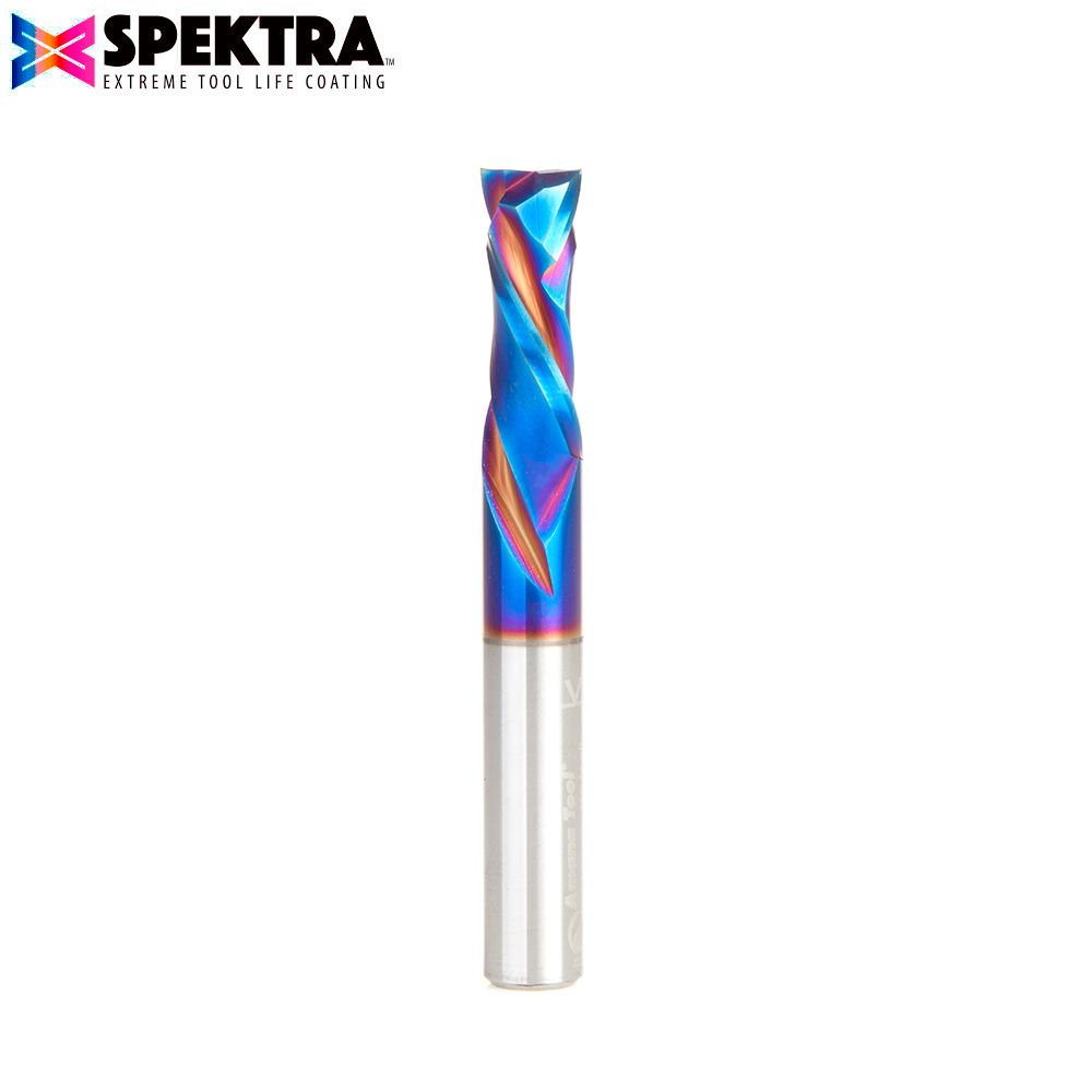 46039-K CNC Solid Carbide Spektra™ Extreme Tool Life Coated Compression Spiral 5/16 Dia x 7/8 x 5/16 Inch Shank