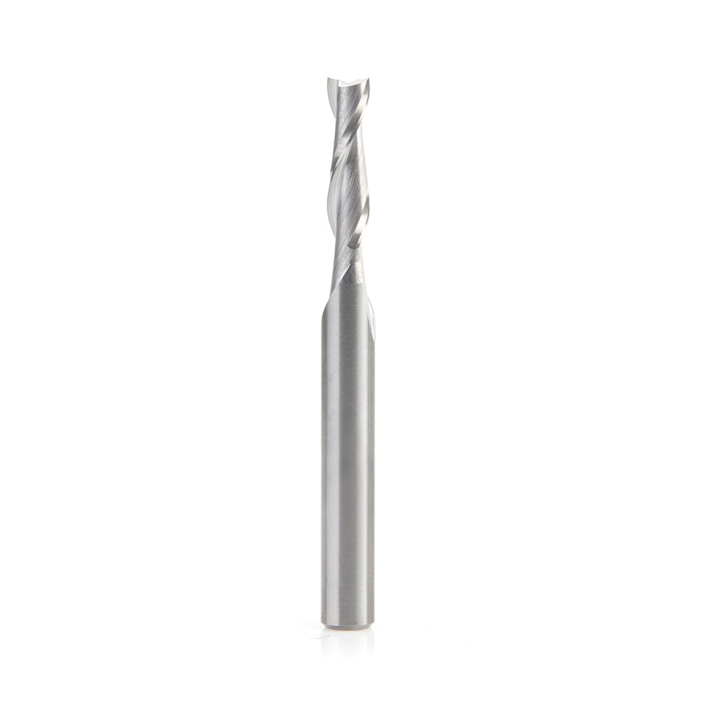 46062 Solid Carbide Spiral Plunge 5mm Dia x 3/4 x 1/4 Inch Shank Up-Cut