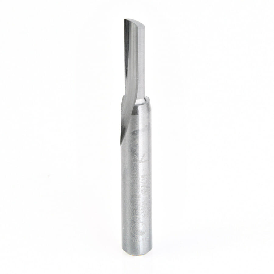 Solid Carbide Single ‘O’ Flute  Plastic Cutting 3/16 Dia x 5/8 x 1/4 Inch Shank