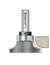 Round Under Router Bits with Ultra-Glide Ball Bearing Guide Assembly