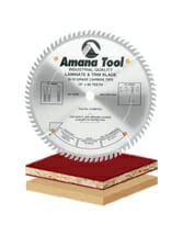 Single and Double Sided Laminate Cutting Saw Blades