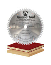 Single and Double Sided Laminate Cutting Saw Blades with Extra Thick Plates