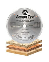 Plywood / Solid Wood / Chipboard Cutting Saw Blades with Extra Thick Plates