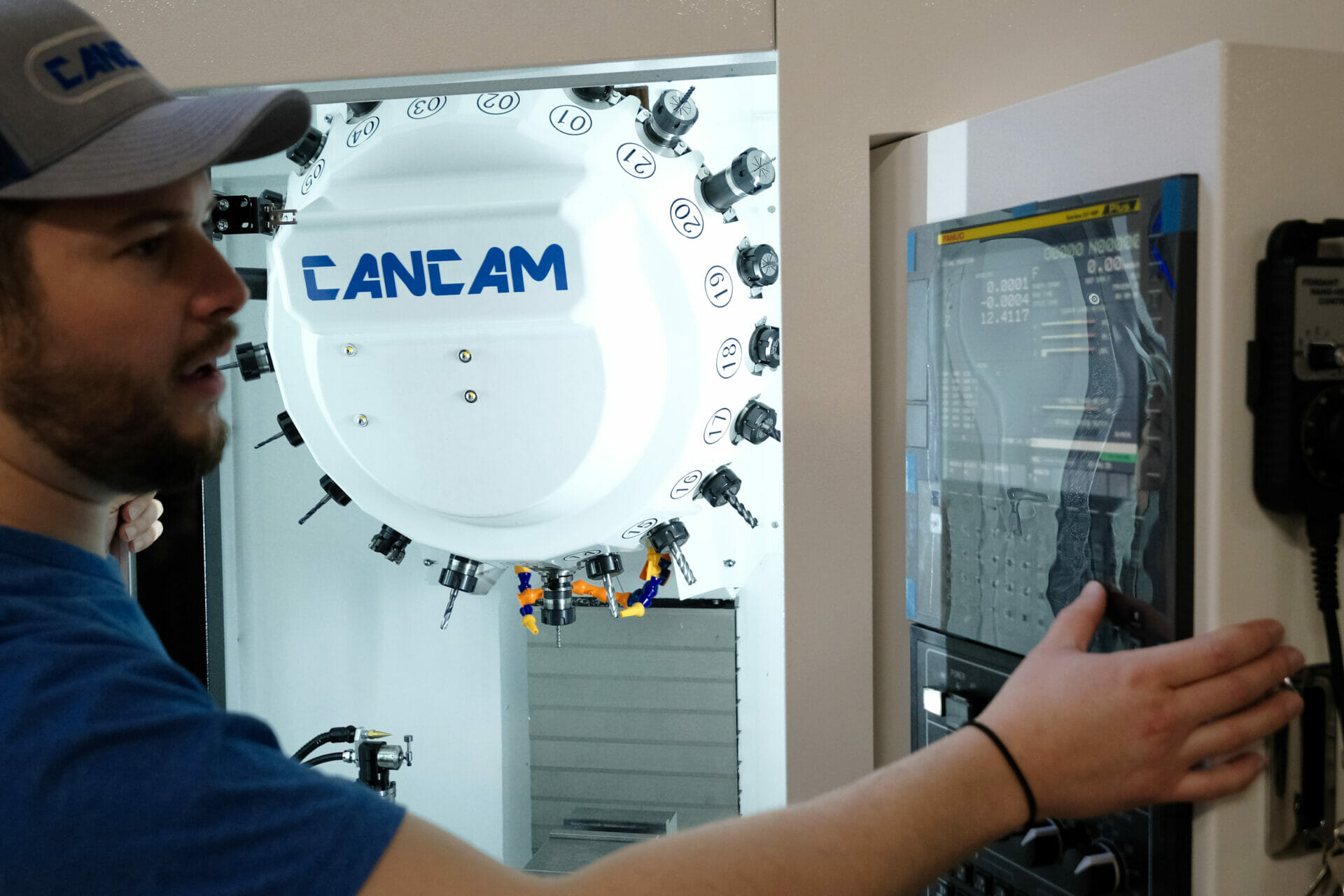 CanCam VMC Metal metal cutting CNC Machines